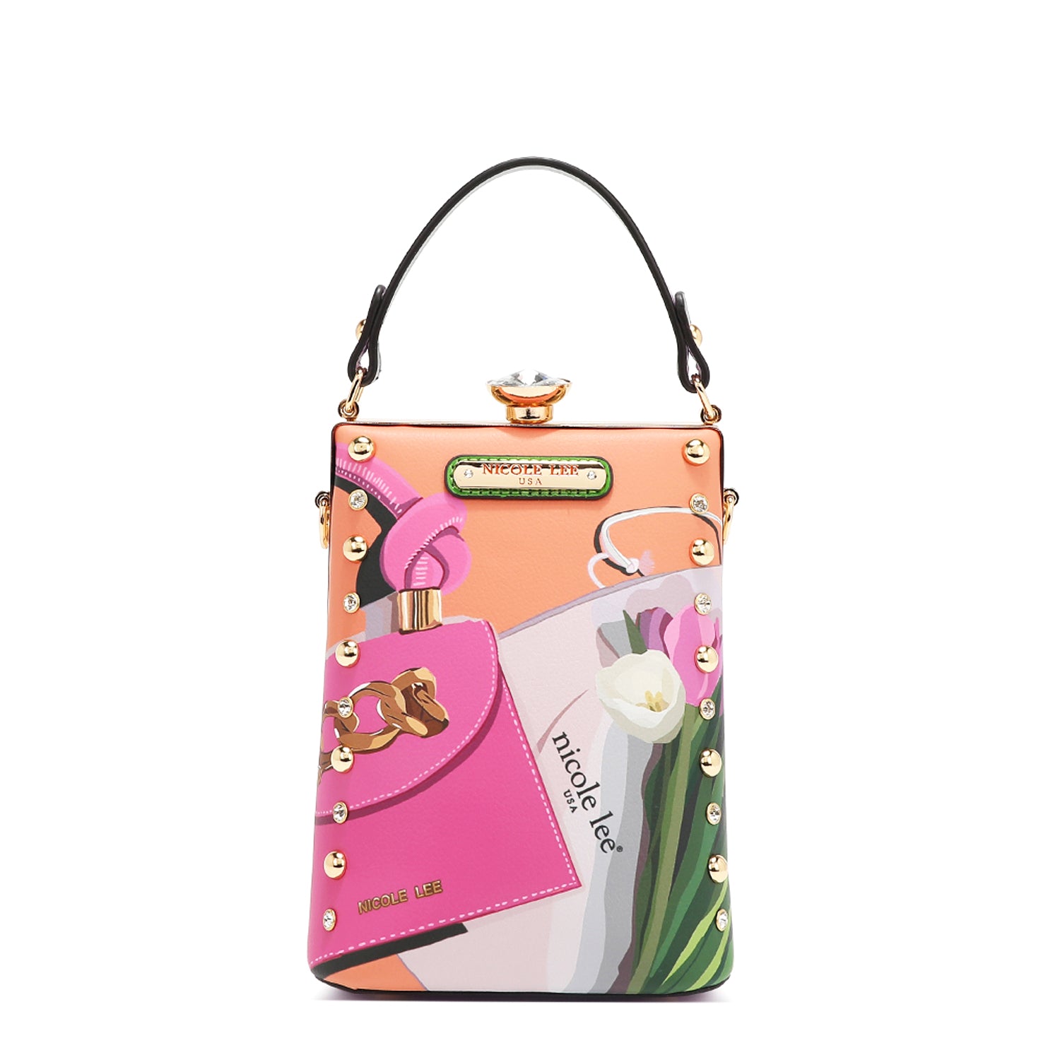 DIAMOND STONE CLUTCH