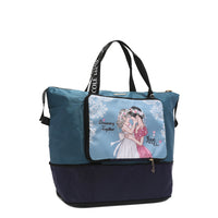 JENNA FOLDABLE NYLON TRAVEL TOTE