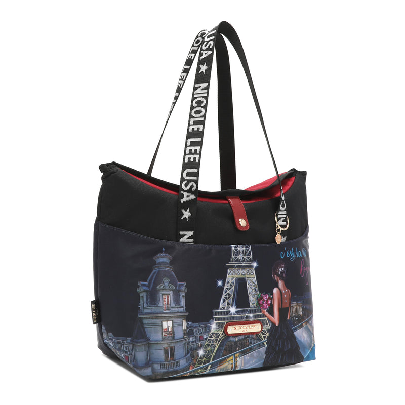 Wild Lips 3 Piece Handbag Set, Large Shopper, Boston Bag Crossbody, Clutch  Wristlet – Nicole Lee Online