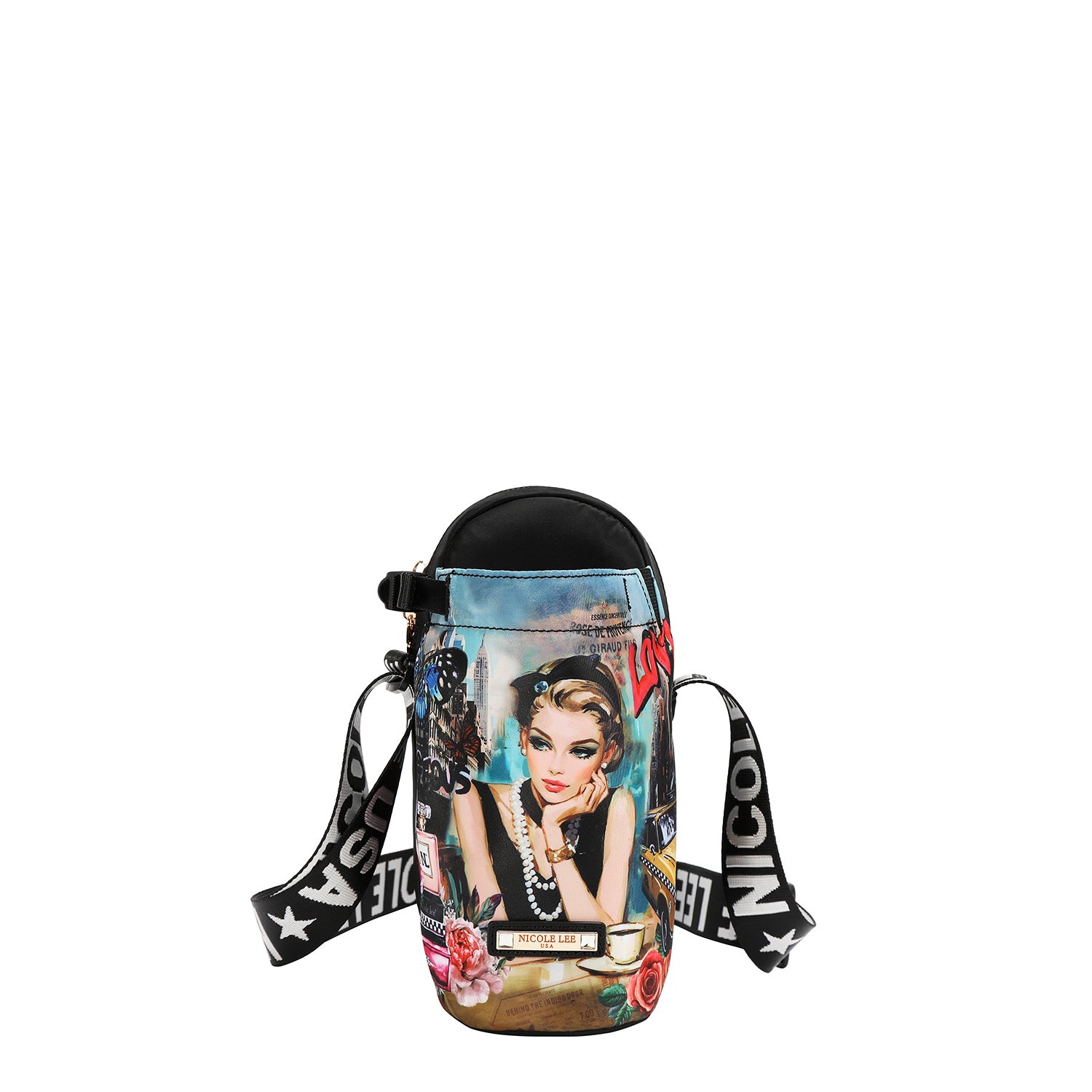 SIGNATURE BOTTLE HOLDER CROSSBODY