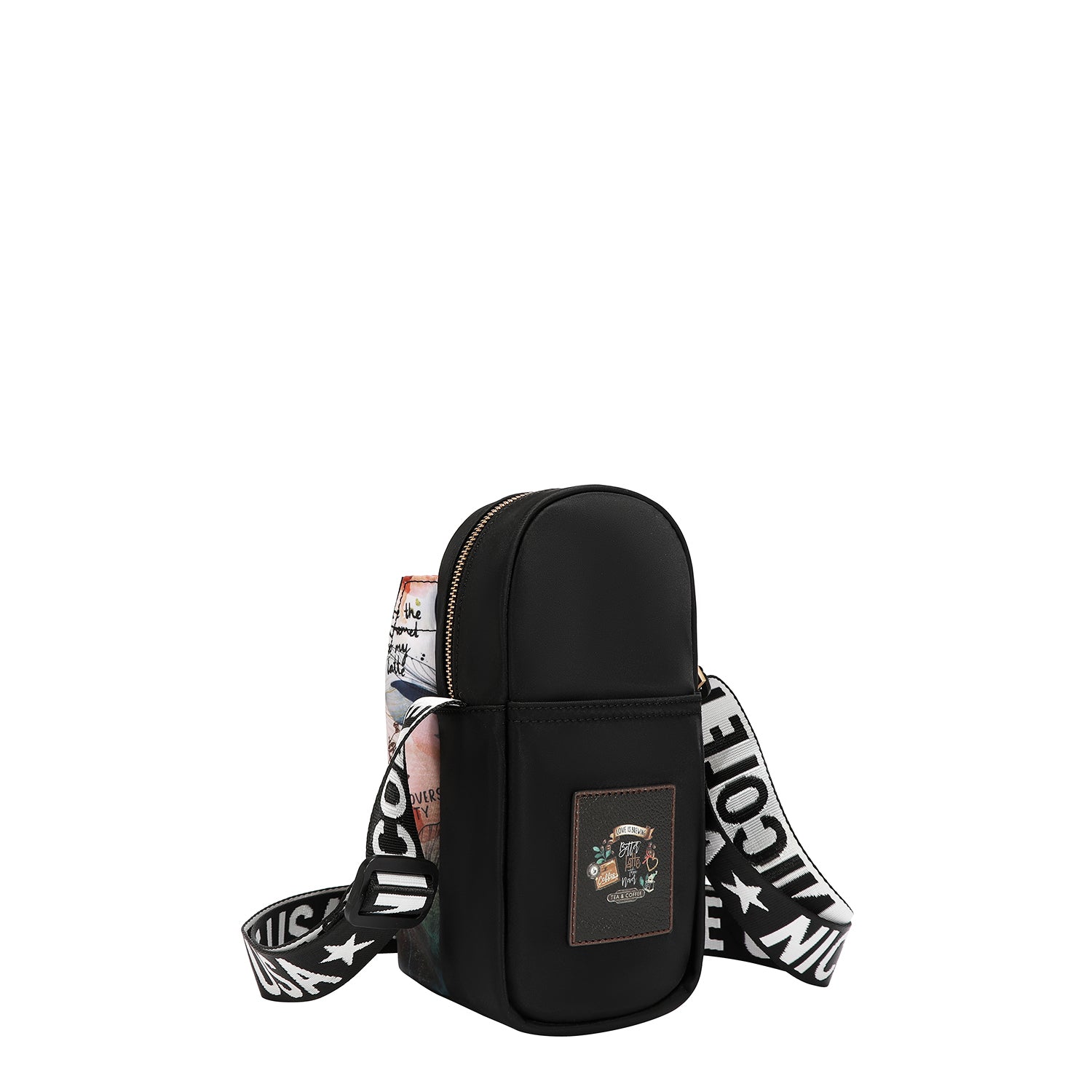 SIGNATURE BOTTLE HOLDER CROSSBODY