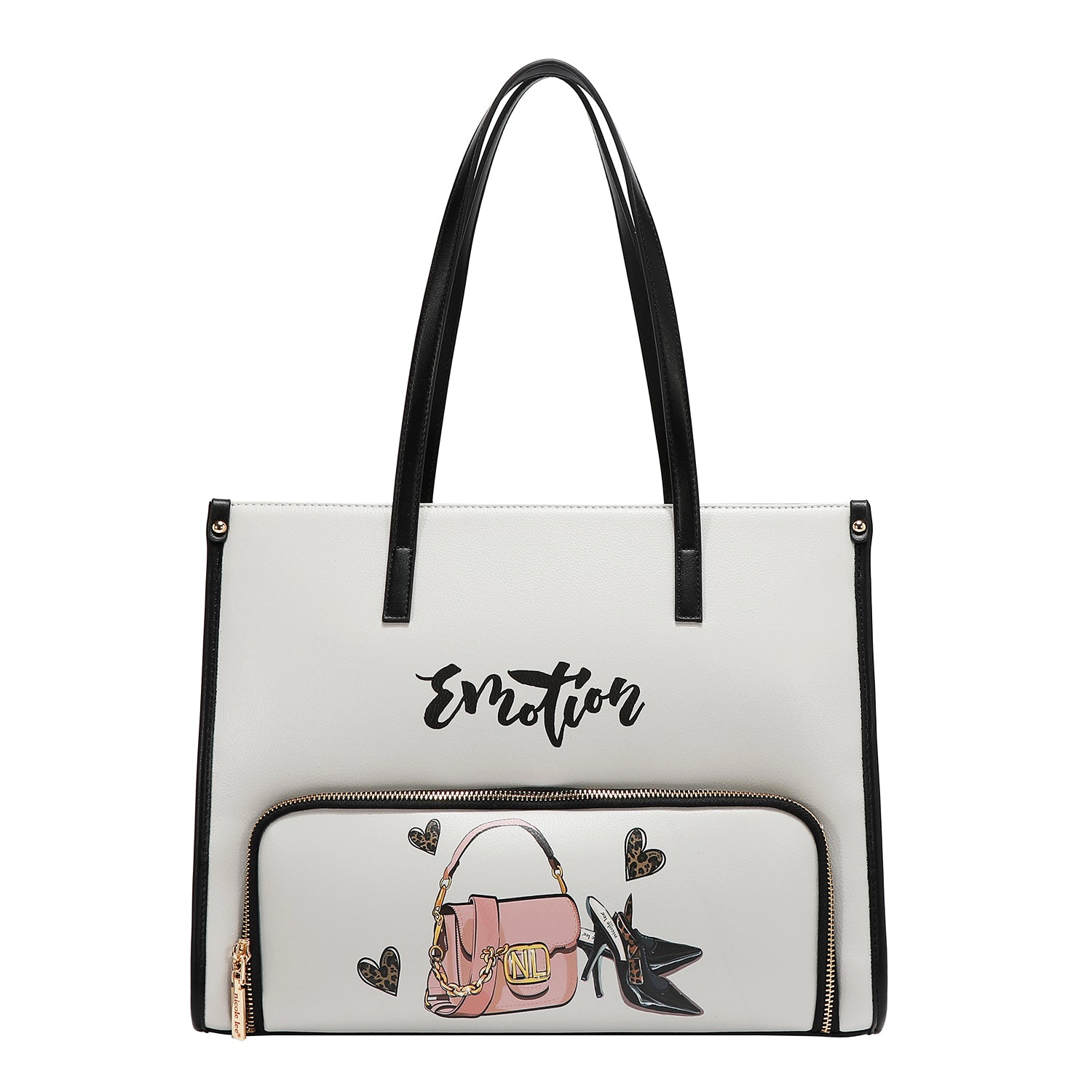 Fashion Insulated Lunch Tote Bag Features an Insulated Zip