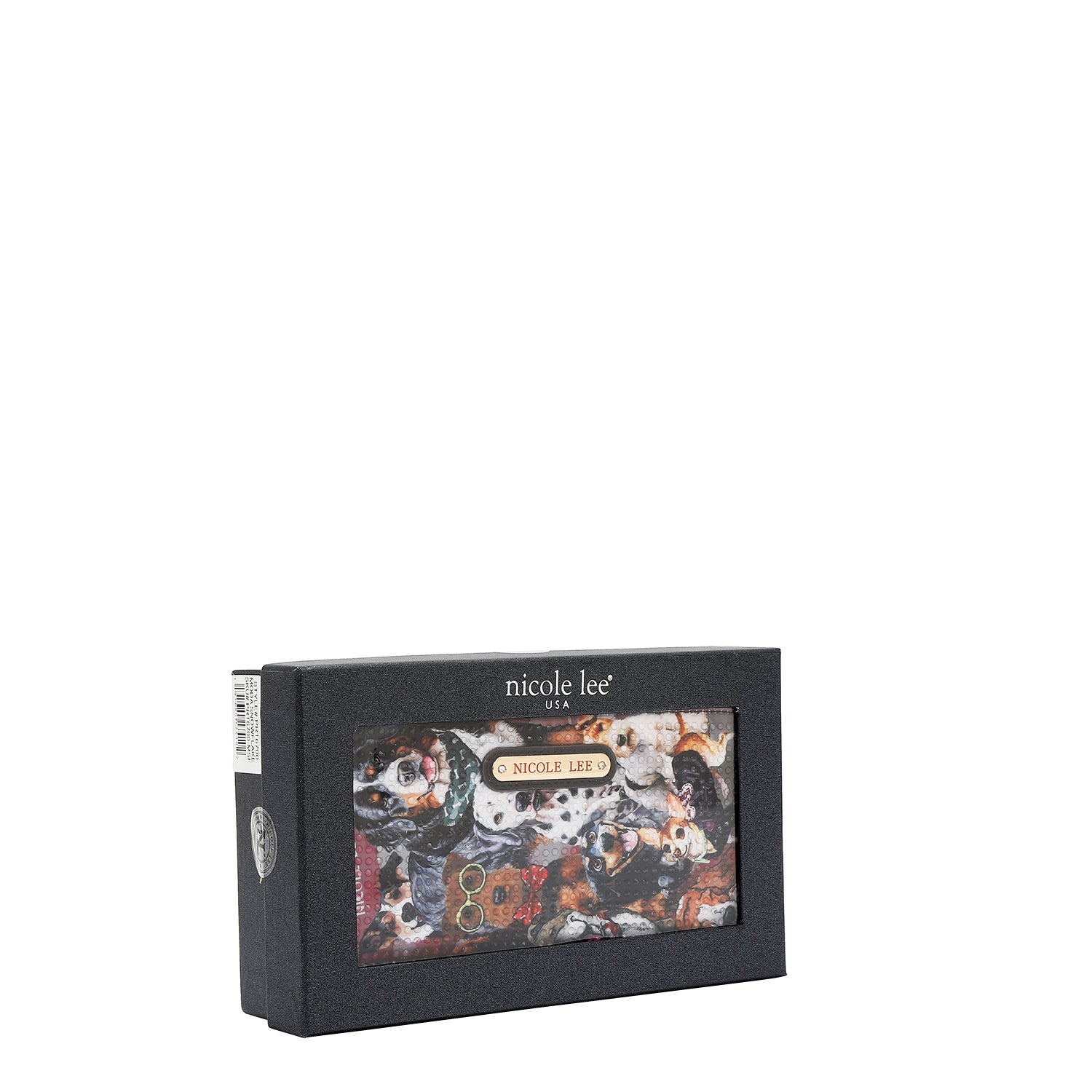 NL SIGNATURE BIFOLD WALLET WRISTLET