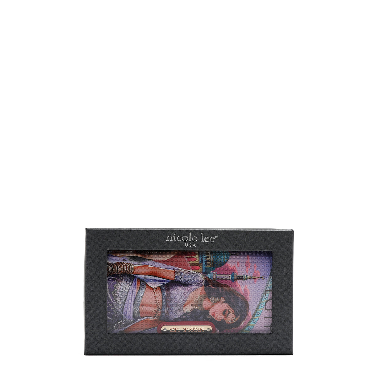 NL SIGNATURE BIFOLD WALLET WRISTLET