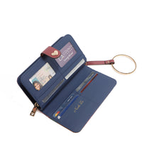 NL SIGNATURE BIFOLD WALLET WRISTLET