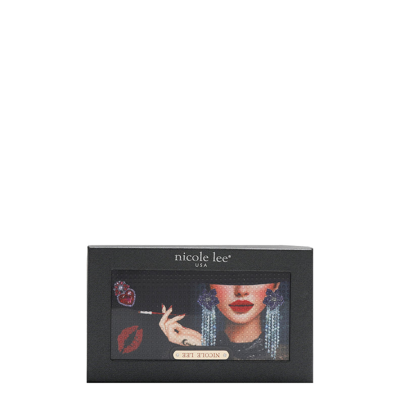 NL SIGNATURE BIFOLD WALLET WRISTLET