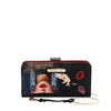 NL SIGNATURE BIFOLD WALLET WRISTLET