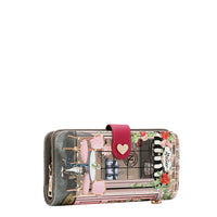 NL SIGNATURE BIFOLD WALLET WRISTLET