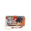 NL SIGNATURE BIFOLD WALLET WRISTLET