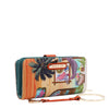 NL SIGNATURE BIFOLD WALLET WRISTLET