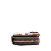 DENIM HEART BIFOLD WALLET