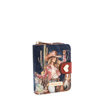 DENIM HEART BIFOLD WALLET