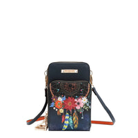 MULTI-ZIP PHONE CASE CROSSBODY