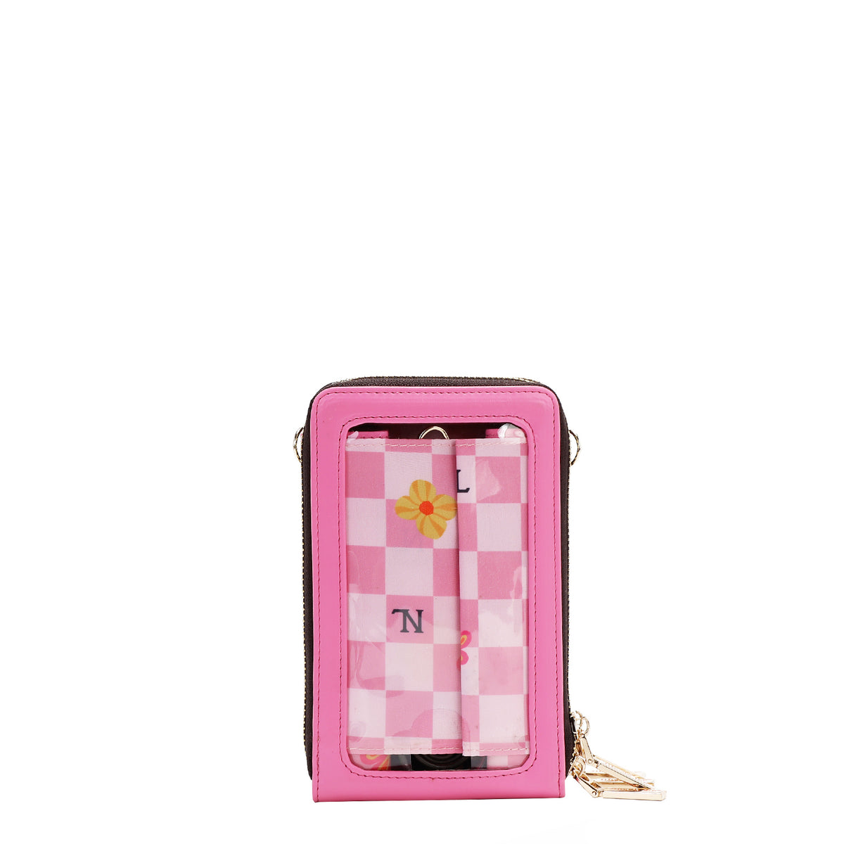 MULTI-ZIP PHONE CASE CROSSBODY