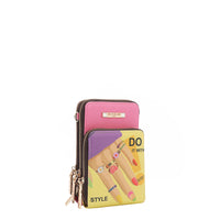 MULTI-ZIP PHONE CASE CROSSBODY