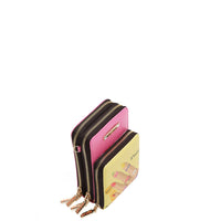 MULTI-ZIP PHONE CASE CROSSBODY