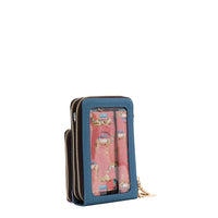 MULTI-ZIP PHONE CASE CROSSBODY