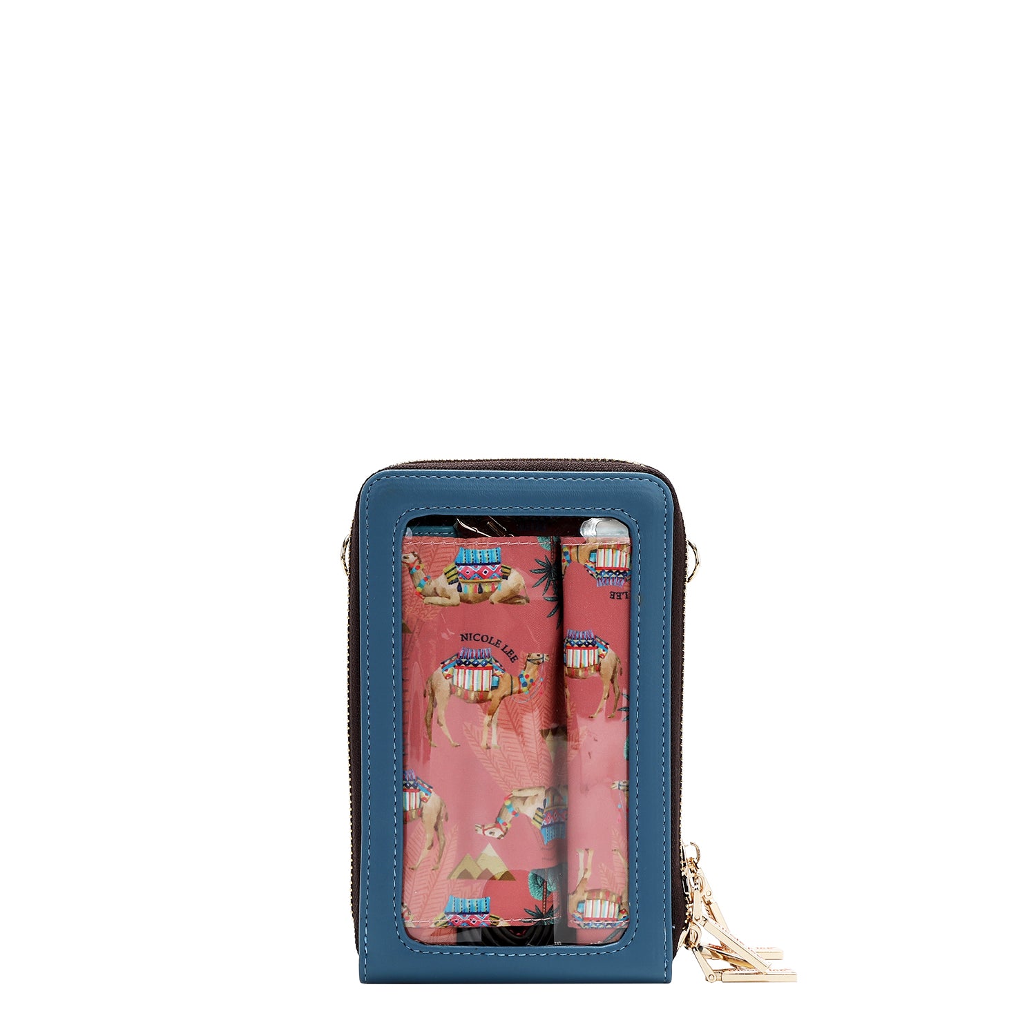 MULTI-ZIP PHONE CASE CROSSBODY