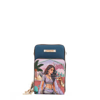 MULTI-ZIP PHONE CASE CROSSBODY