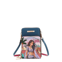 MULTI-ZIP PHONE CASE CROSSBODY