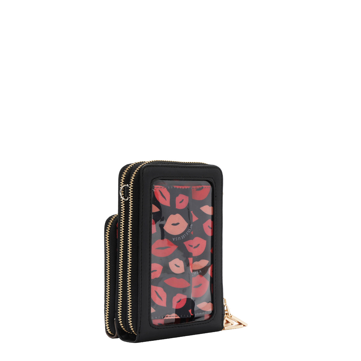 MULTI-ZIP PHONE CASE CROSSBODY