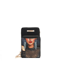 MULTI-ZIP PHONE CASE CROSSBODY