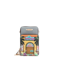 MULTI-ZIP PHONE CASE CROSSBODY