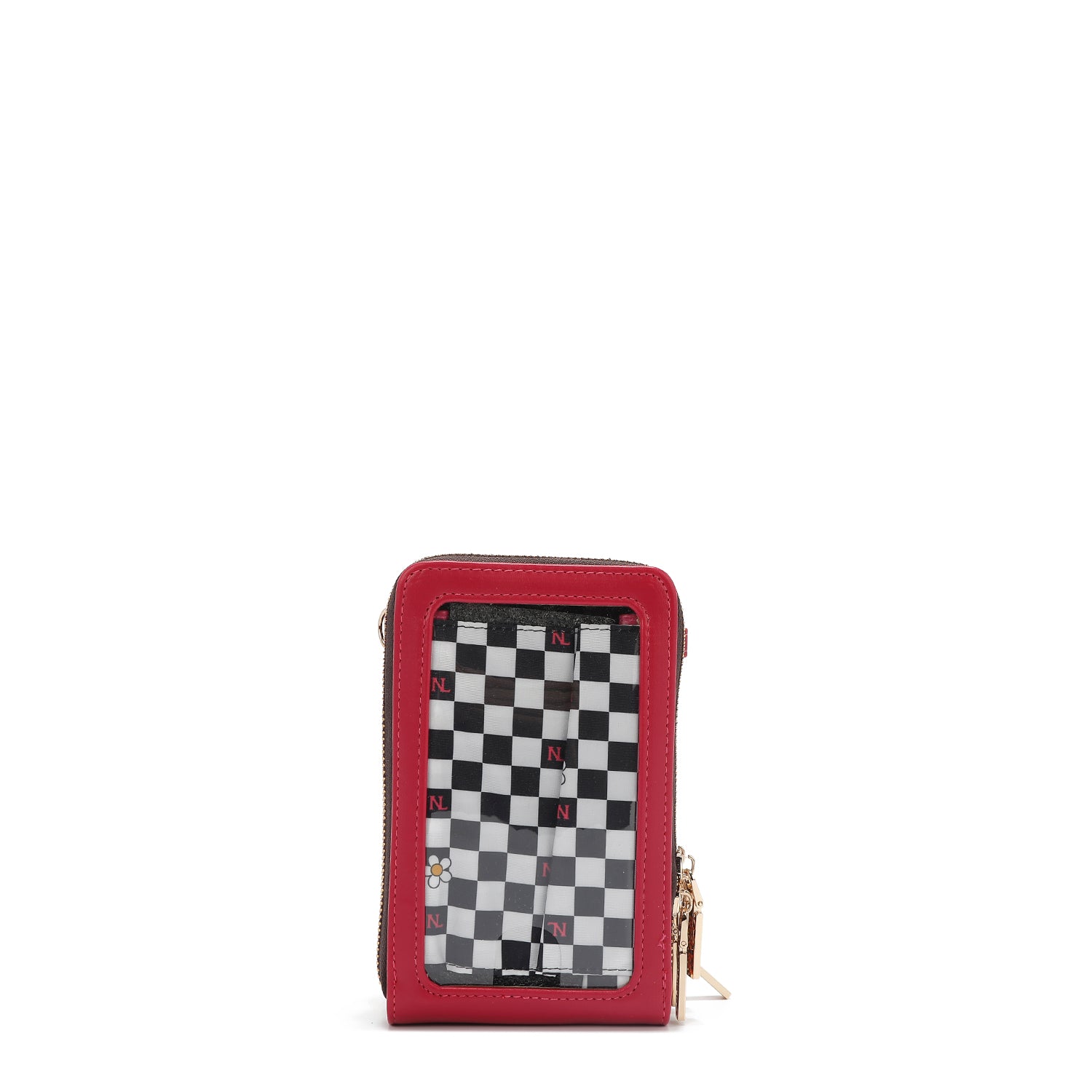 MULTI-ZIP PHONE CASE CROSSBODY