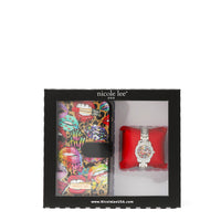 2 PIECE ACCESSORIES SET (WATCH, PHONE CASE CROSSBODY WALLET)