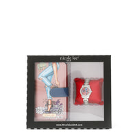 2 PIECE ACCESSORIES SET (WATCH, PHONE CASE CROSSBODY WALLET)