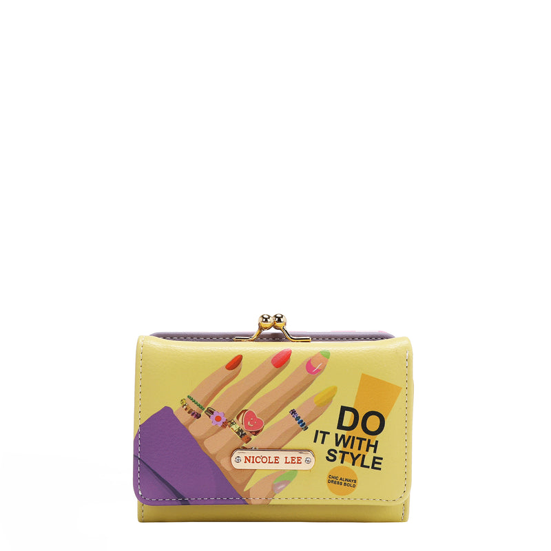 AGUSTINA TRIFOLD WALLET