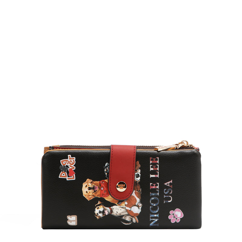 Amanda 2 Piece RFID Bifold Wallet, ID Card Holder Removable