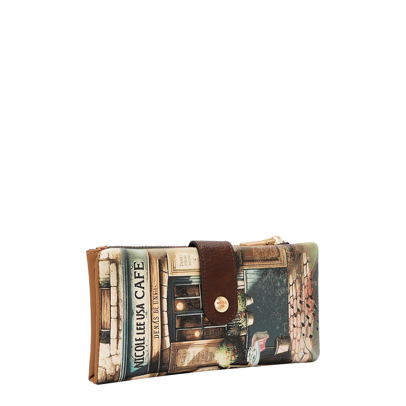 Amanda 2 Piece RFID Bifold Wallet, ID Card Holder Removable