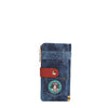 DENIM AMANDA 2 PIECE BIFOLD WALLET