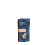 DENIM AMANDA 2 PIECE BIFOLD WALLET