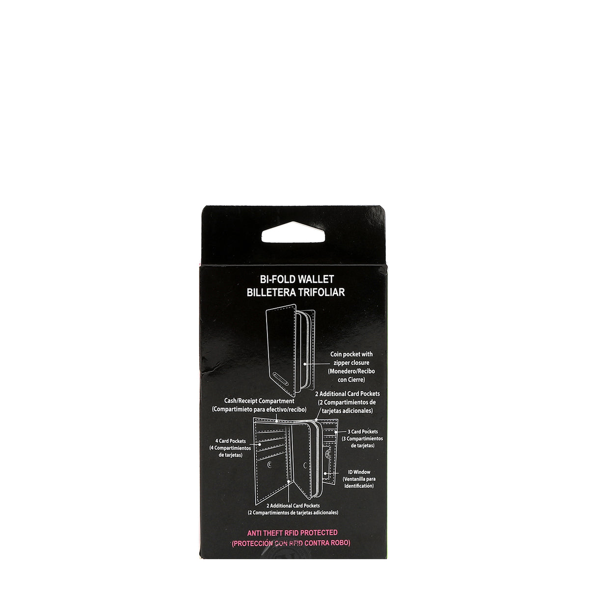 BIFOLD CENTER ZIP WALLET