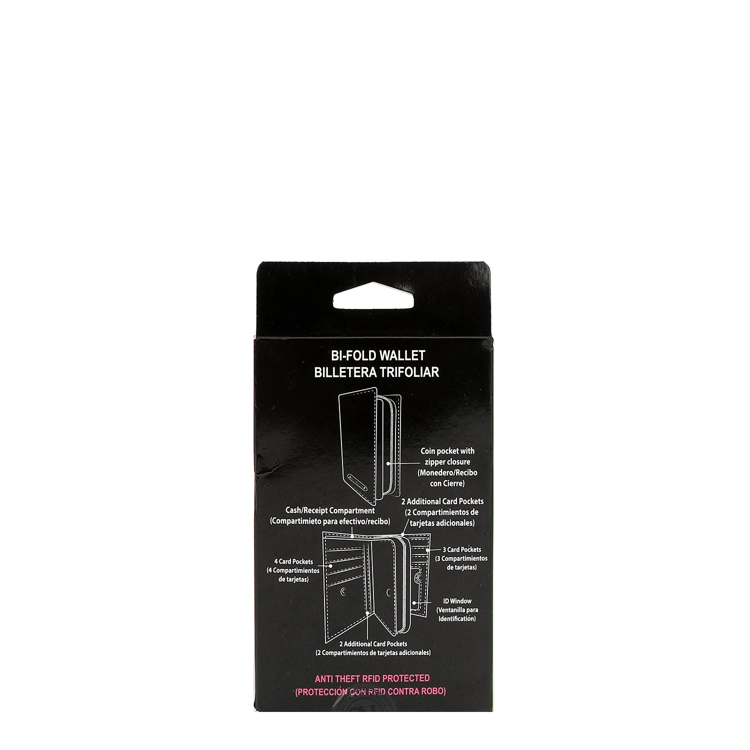 BIFOLD CENTER ZIP WALLET