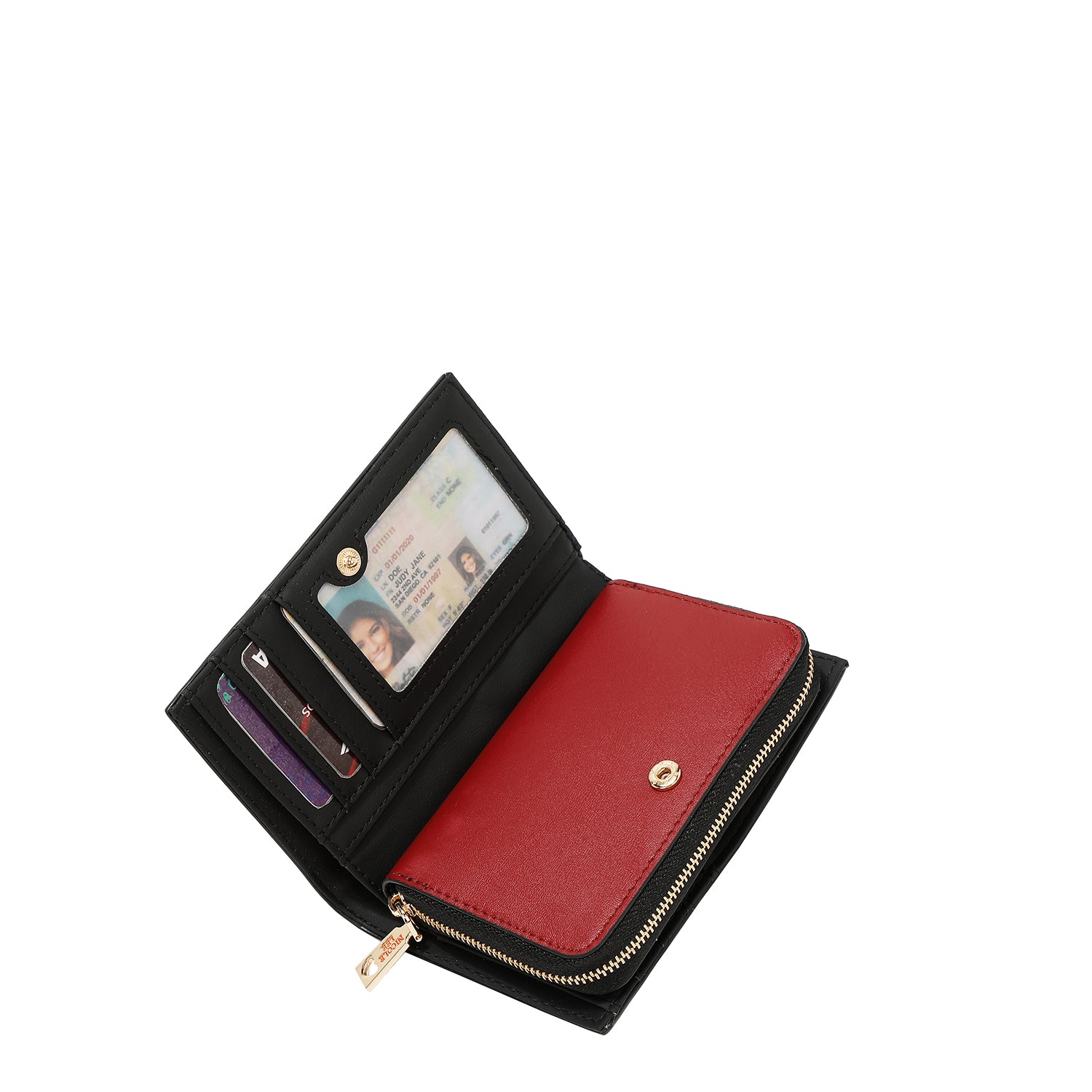 BIFOLD CENTER ZIP WALLET