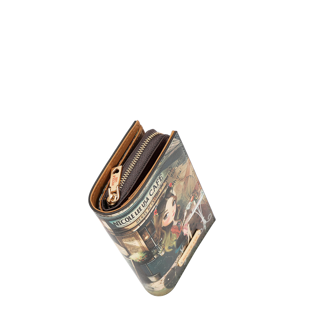 BIFOLD CENTER ZIP WALLET