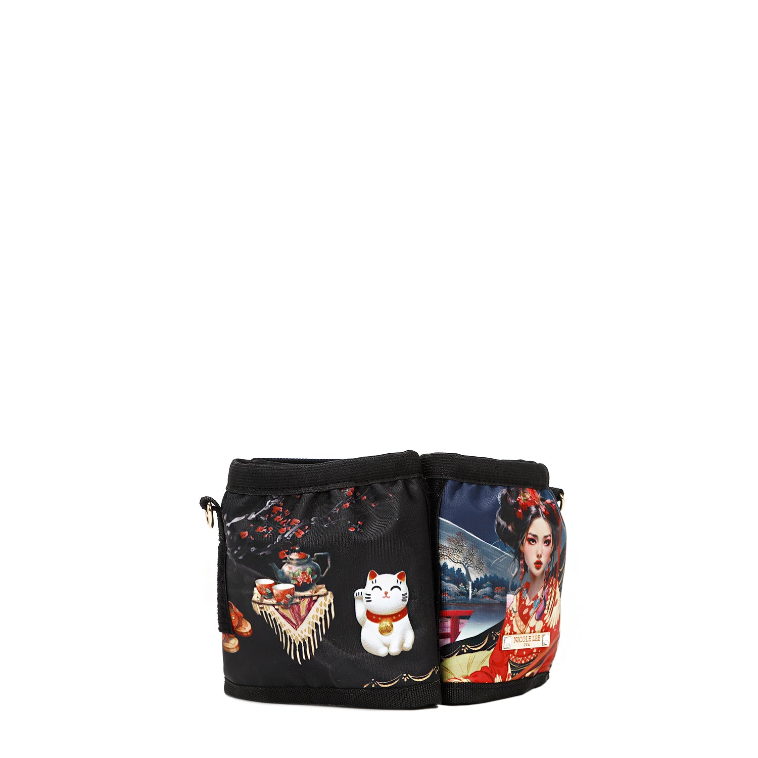 Travel Cup Holder Crossbody with 2 Cup Holders, Optional Crossbody