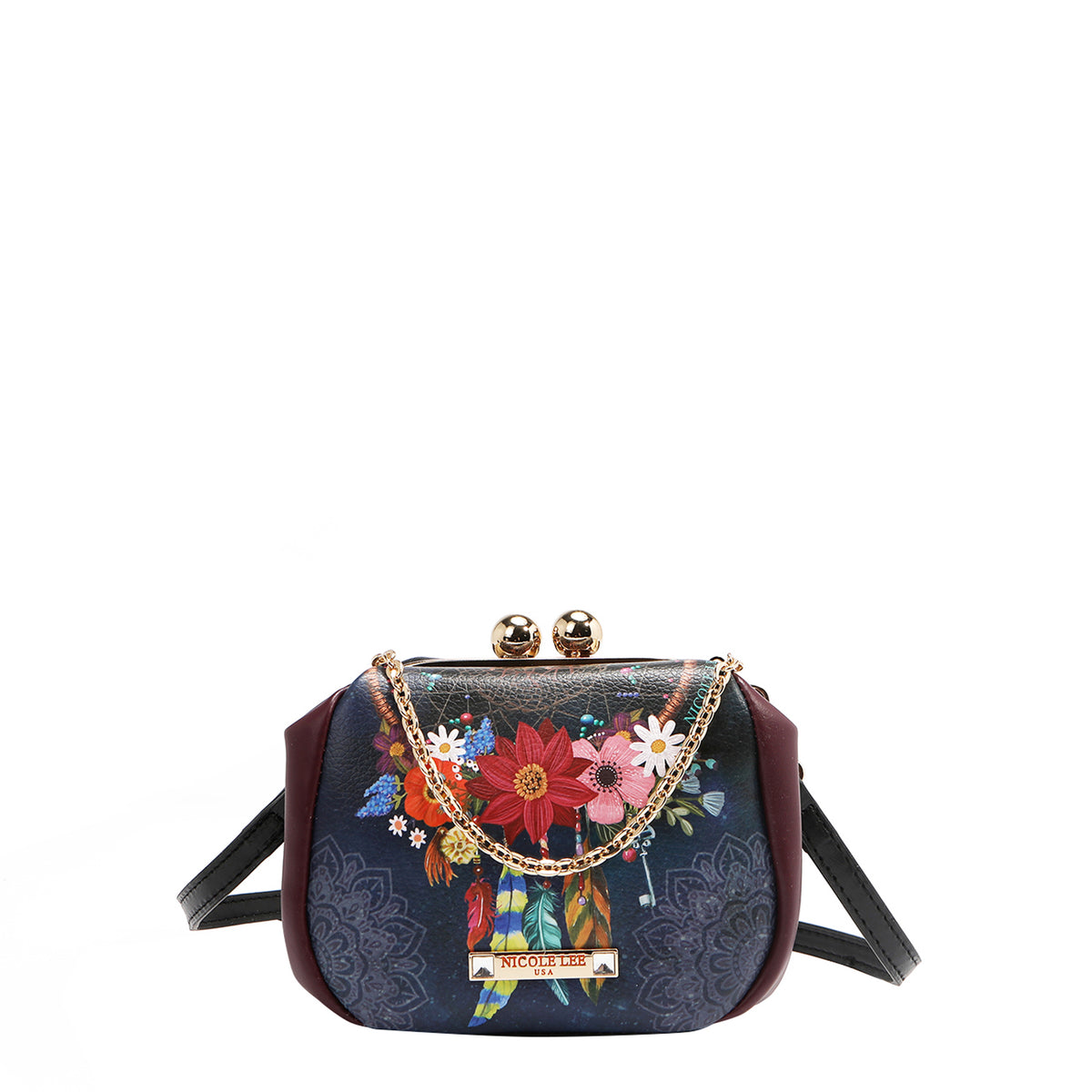 KISS LOCK CROSSBODY MINI BAG