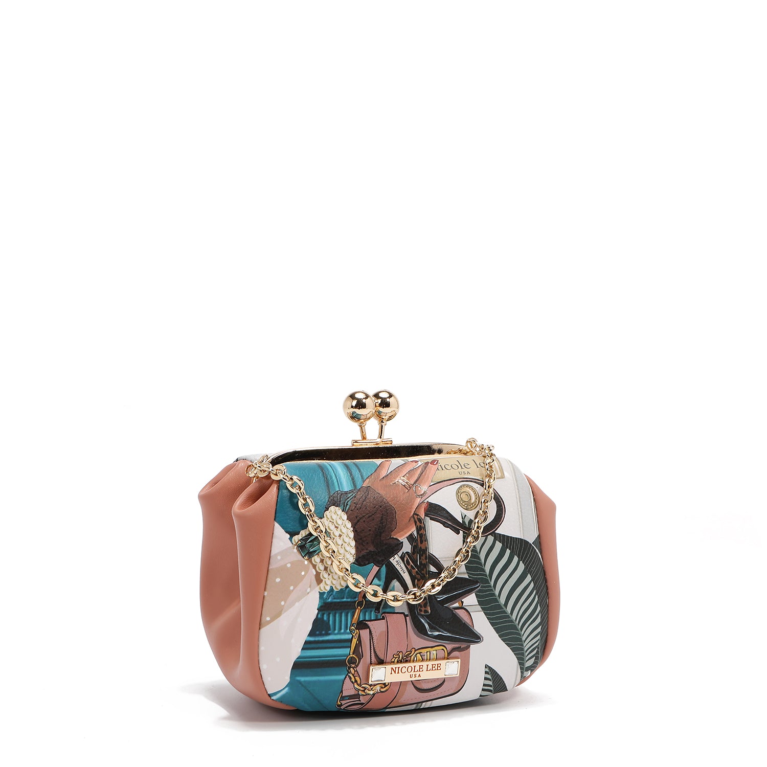 KISS LOCK CROSSBODY MINI BAG