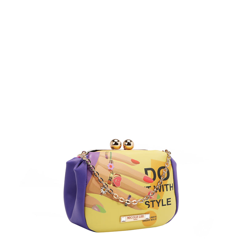 KISS LOCK CROSSBODY MINI BAG