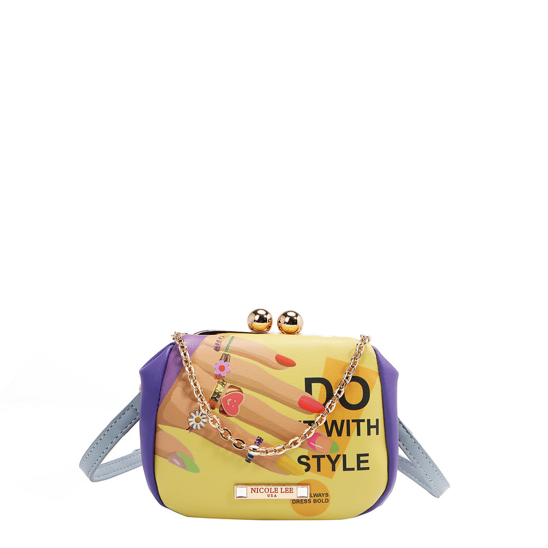 KISS LOCK CROSSBODY MINI BAG
