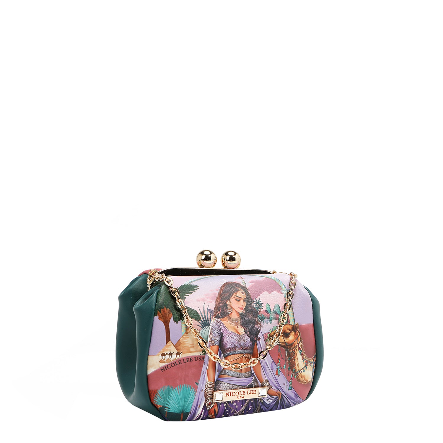 KISS LOCK CROSSBODY MINI BAG