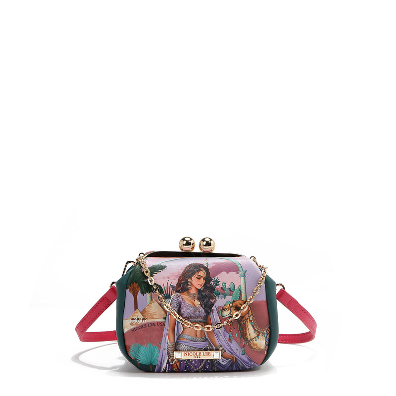 KISS LOCK CROSSBODY MINI BAG