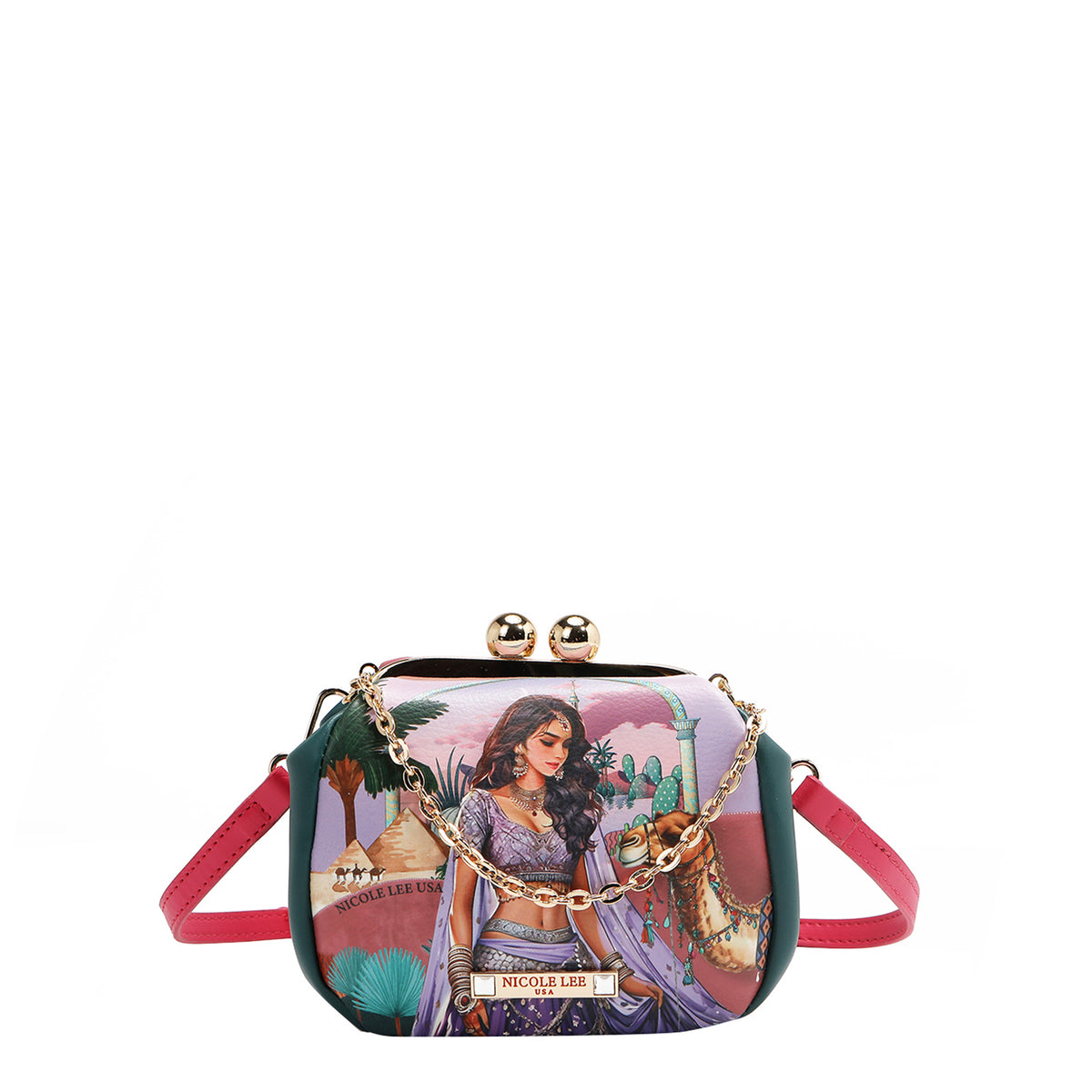 KISS LOCK CROSSBODY MINI BAG