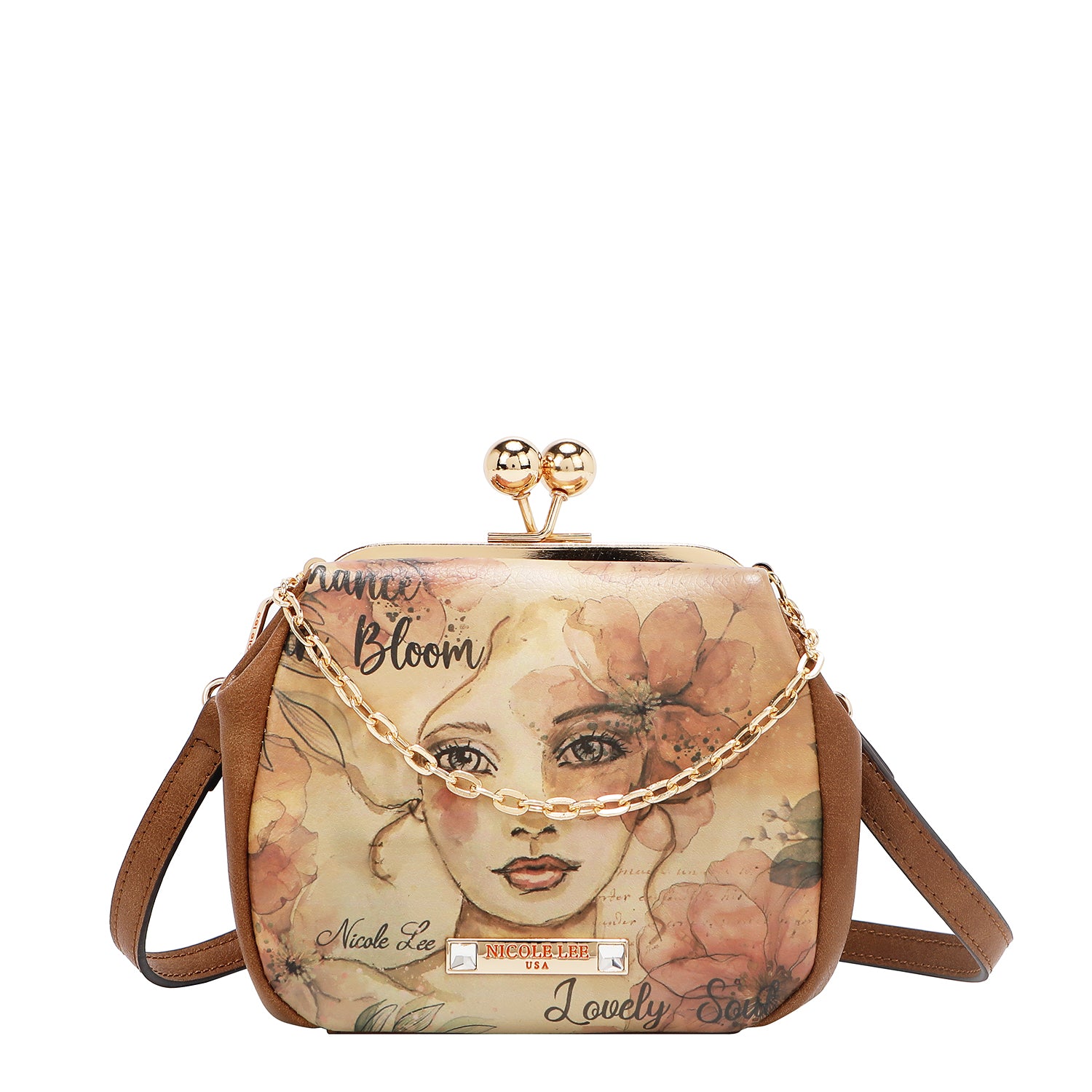KISS LOCK CROSSBODY MINI BAG