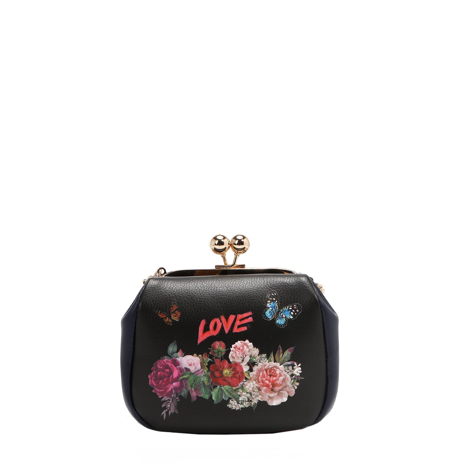 KISS LOCK CROSSBODY MINI BAG
