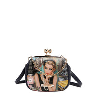 KISS LOCK CROSSBODY MINI BAG